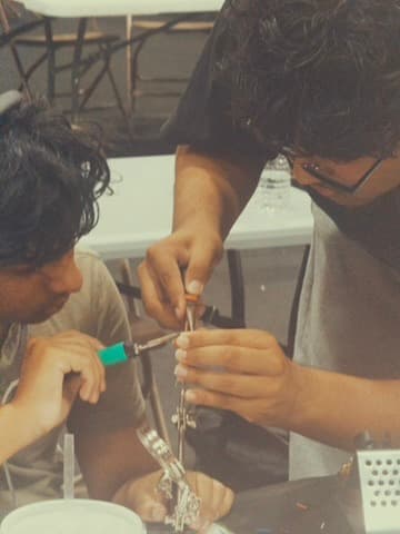 Soldering the watch board